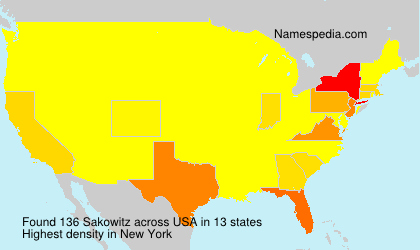 Surname Sakowitz in USA Surname Sakowitz in USA