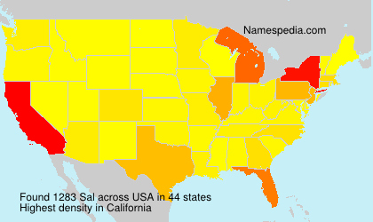 Surname Sal in USA Surname Sal in USA
