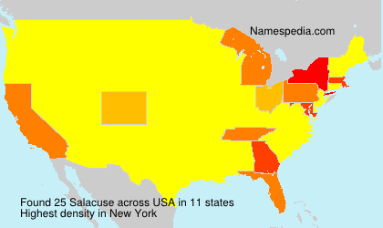 Surname Salacuse in USA Surname Salacuse in USA