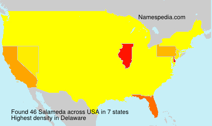 Surname Salameda in USA Surname Salameda in USA