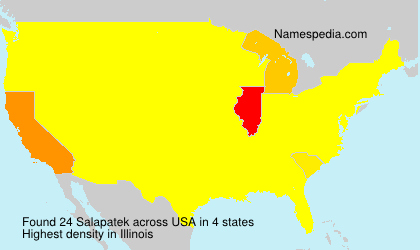 Surname Salapatek in USA Surname Salapatek in USA