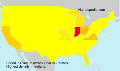 Surname Salatin in USA Surname Salatin in USA