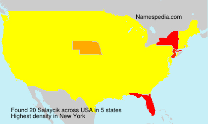 Surname Salaycik in USA Surname Salaycik in USA