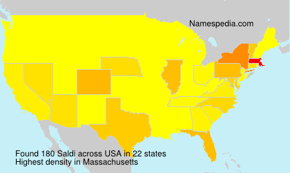 Surname Saldi in USA Surname Saldi in USA