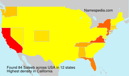 Surname Saleeb in USA Surname Saleeb in USA