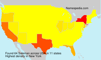 Surname Saleman in USA Surname Saleman in USA