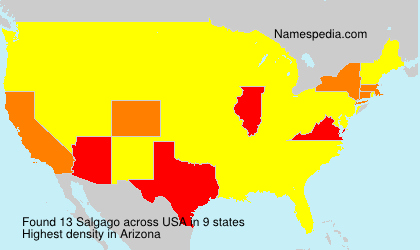 Surname Salgago in USA Surname Salgago in USA