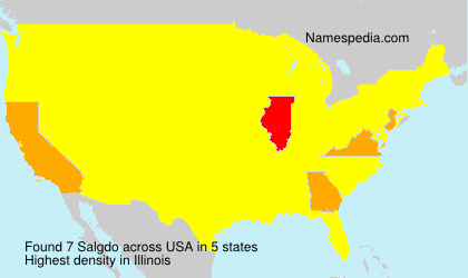 Surname Salgdo in USA Surname Salgdo in USA