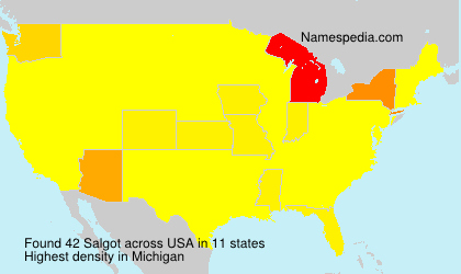 Surname Salgot in USA Surname Salgot in USA