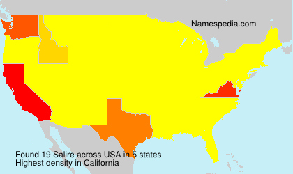 Surname Salire in USA