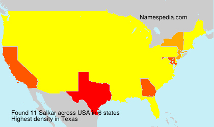 Surname Salkar in USA Surname Salkar in USA