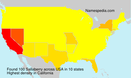 Surname Sallaberry in USA Surname Sallaberry in USA
