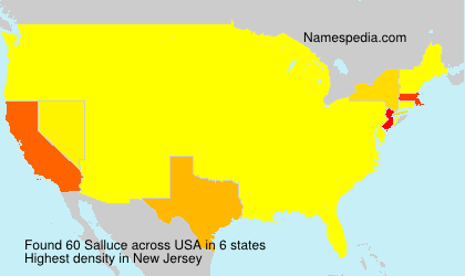 Surname Salluce in USA Surname Salluce in USA