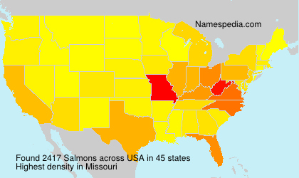 Surname Salmons in USA Surname Salmons in USA