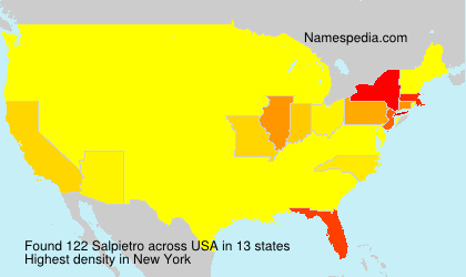 Surname Salpietro in USA Surname Salpietro in USA