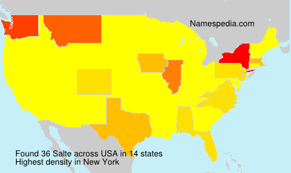 Surname Salte in USA Surname Salte in USA