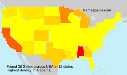 Surname Saltee in USA Surname Saltee in USA