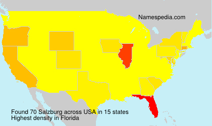 Surname Salzburg in USA Surname Salzburg in USA