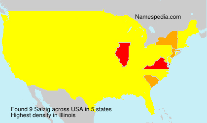 Surname Salzig in USA Surname Salzig in USA