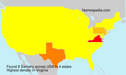 Surname Samahy in USA Surname Samahy in USA