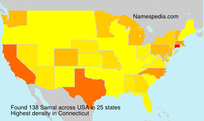 Surname Samal in USA Surname Samal in USA
