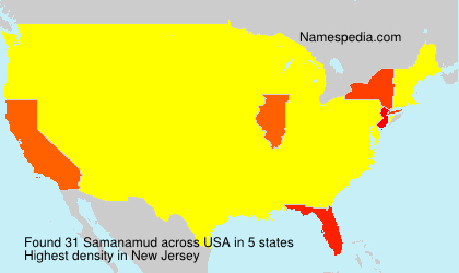 Surname Samanamud in USA Surname Samanamud in USA