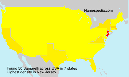 Surname Samarelli in USA Surname Samarelli in USA
