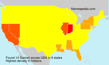 Surname Samart in USA Surname Samart in USA