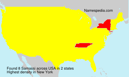 Surname Samassi in USA Surname Samassi in USA