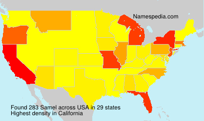 Surname Samel in USA Surname Samel in USA