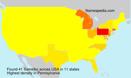 Surname Samelko in USA Surname Samelko in USA