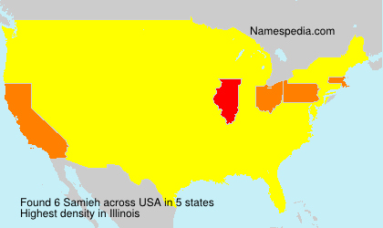 Surname Samieh in USA Surname Samieh in USA
