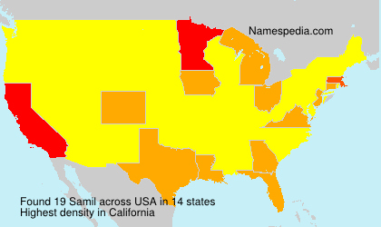 Surname Samil in USA Surname Samil in USA