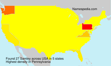 Surname Samley in USA Surname Samley in USA