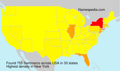 Surname Sammarco in USA Surname Sammarco in USA