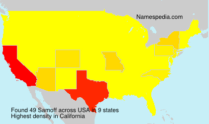 Surname Samoff in USA Surname Samoff in USA