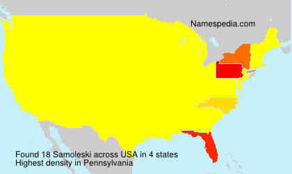 Surname Samoleski in USA Surname Samoleski in USA