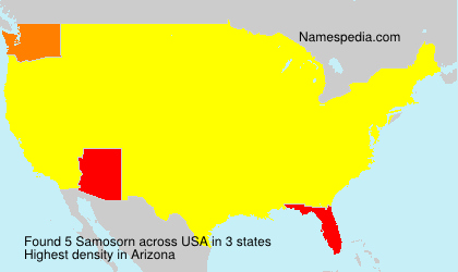 Surname Samosorn in USA Surname Samosorn in USA