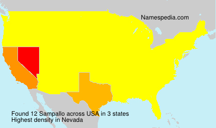 Surname Sampallo in USA Surname Sampallo in USA