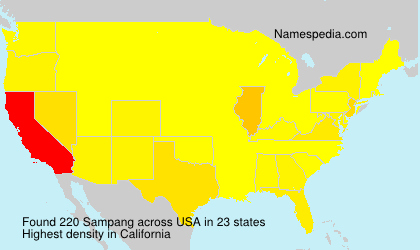 Surname Sampang in USA Surname Sampang in USA