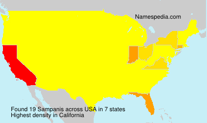 Surname Sampanis in USA Surname Sampanis in USA