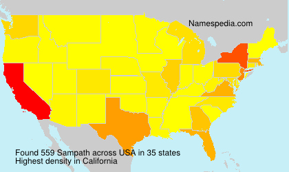 Surname Sampath in USA Surname Sampath in USA