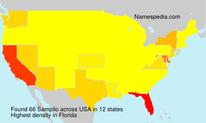Surname Sampilo in USA Surname Sampilo in USA