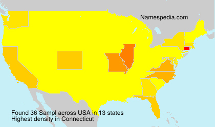 Surname Sampl in USA Surname Sampl in USA