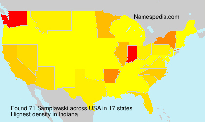 Surname Samplawski in USA Surname Samplawski in USA