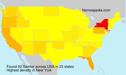 Surname Samter in USA Surname Samter in USA