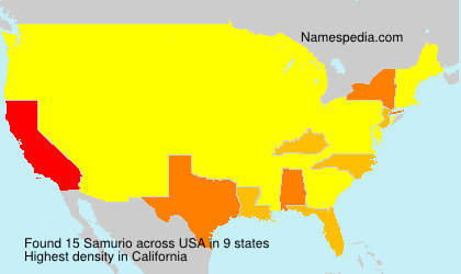Surname Samurio in USA Surname Samurio in USA