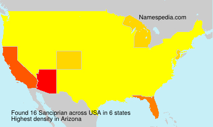 Surname Sanciprian in USA Surname Sanciprian in USA