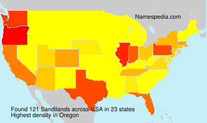 Surname Sandilands in USA Surname Sandilands in USA