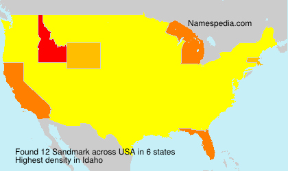 Surname Sandmark in USA Surname Sandmark in USA